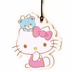 メール便 送料無料】ハローキティ エアフレッシュナー ラッキー