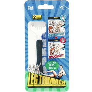 メール便 送料無料】貝印 レッグトリマー(むだ毛を適度に整える