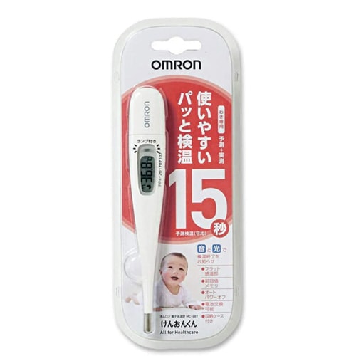 定形外郵便 送料無料】OMRON オムロン 電子体温計 けんおんくん MC-687