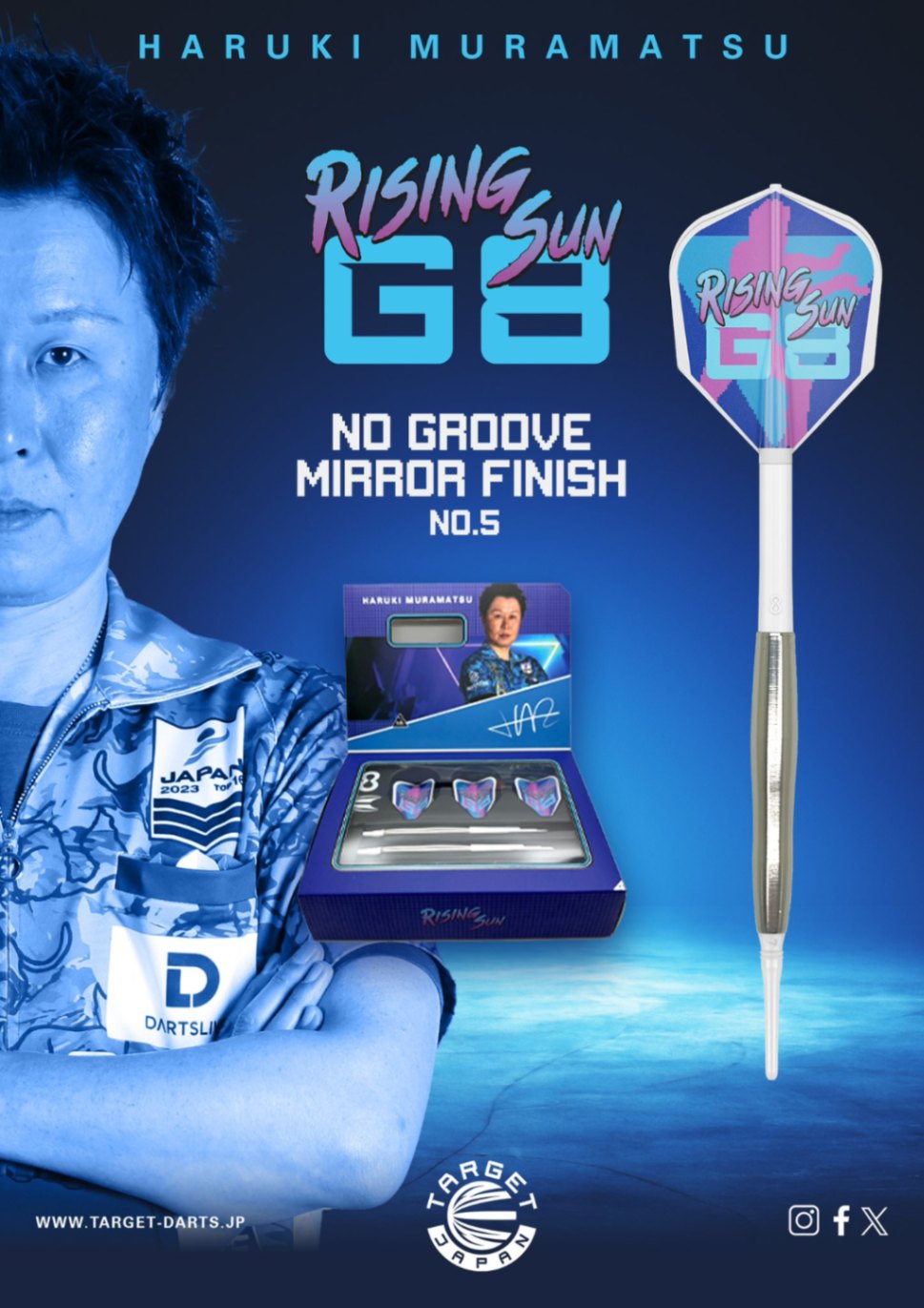 ダーツ ライジングサンG8 NO.5ミラーフィニッシュ村松治樹 ダーツ > ソフトダーツ > ブランド【タ行】 > ターゲット