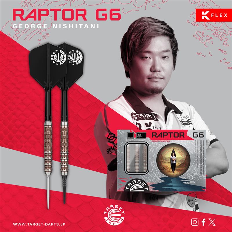 g-rap 西狂 RAPTOR】G6 22g SWISS PONT - GEORGE NISHITANI