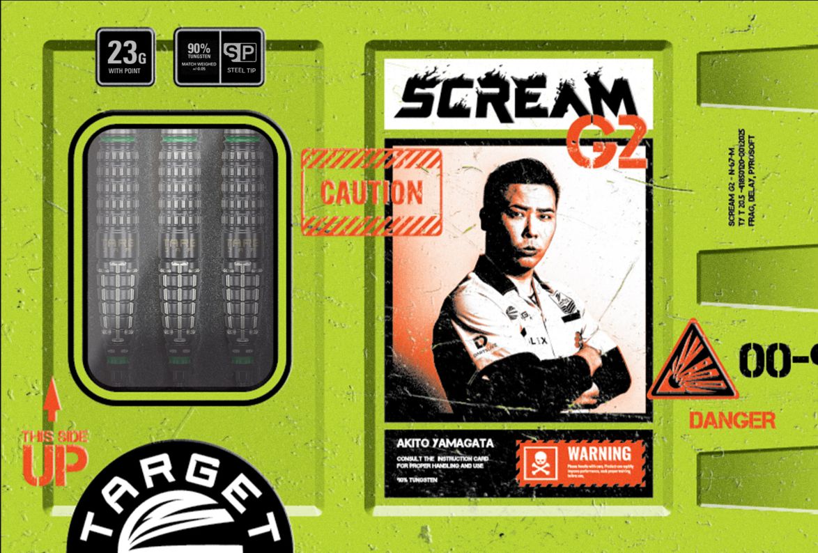 SCREAM】G2 90% 23g SWISS POINT - AKITO YAMAGATA