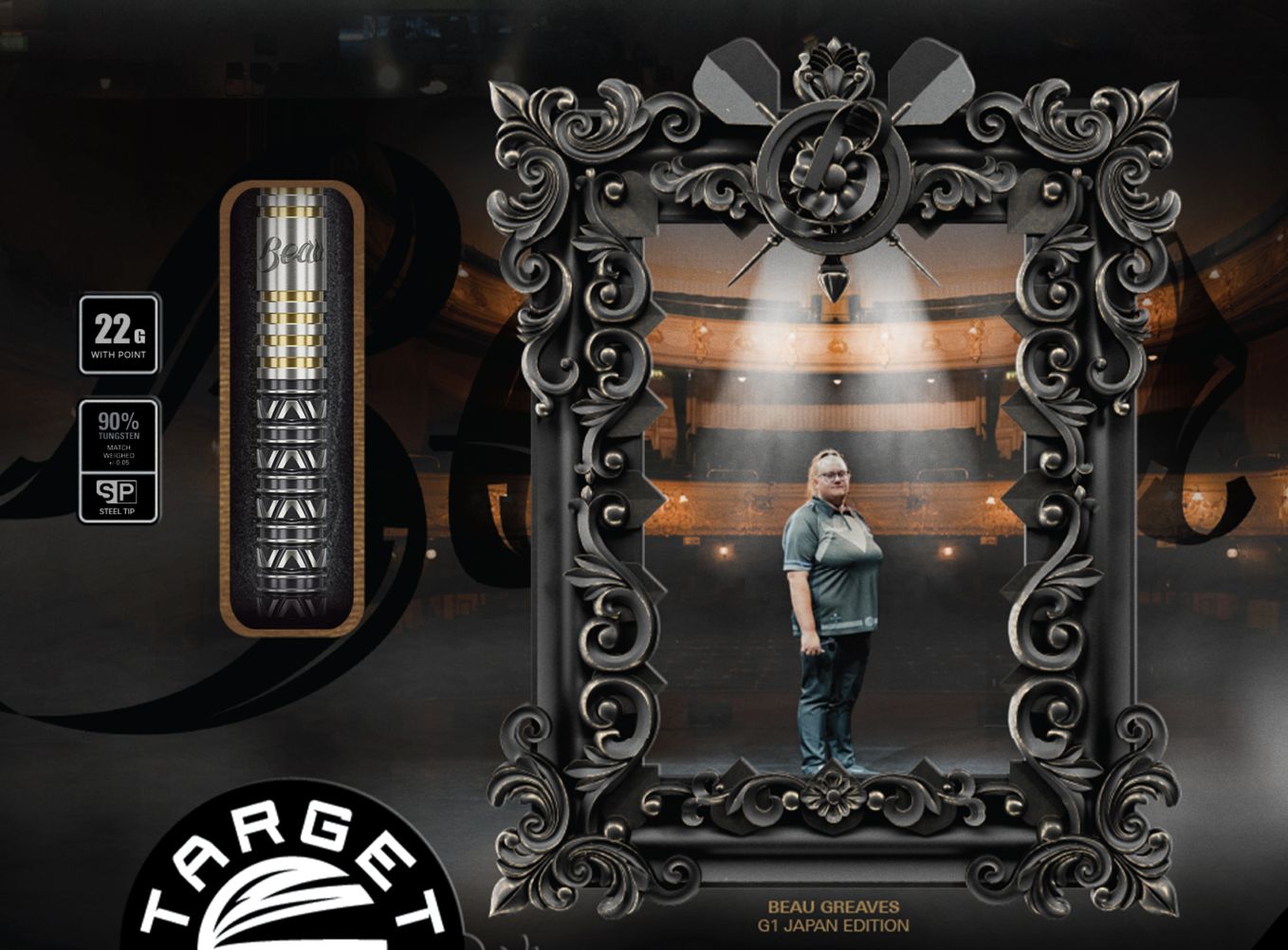 BEAU GREAVES JAPAN EDITION 90% 22g SWISS POINT