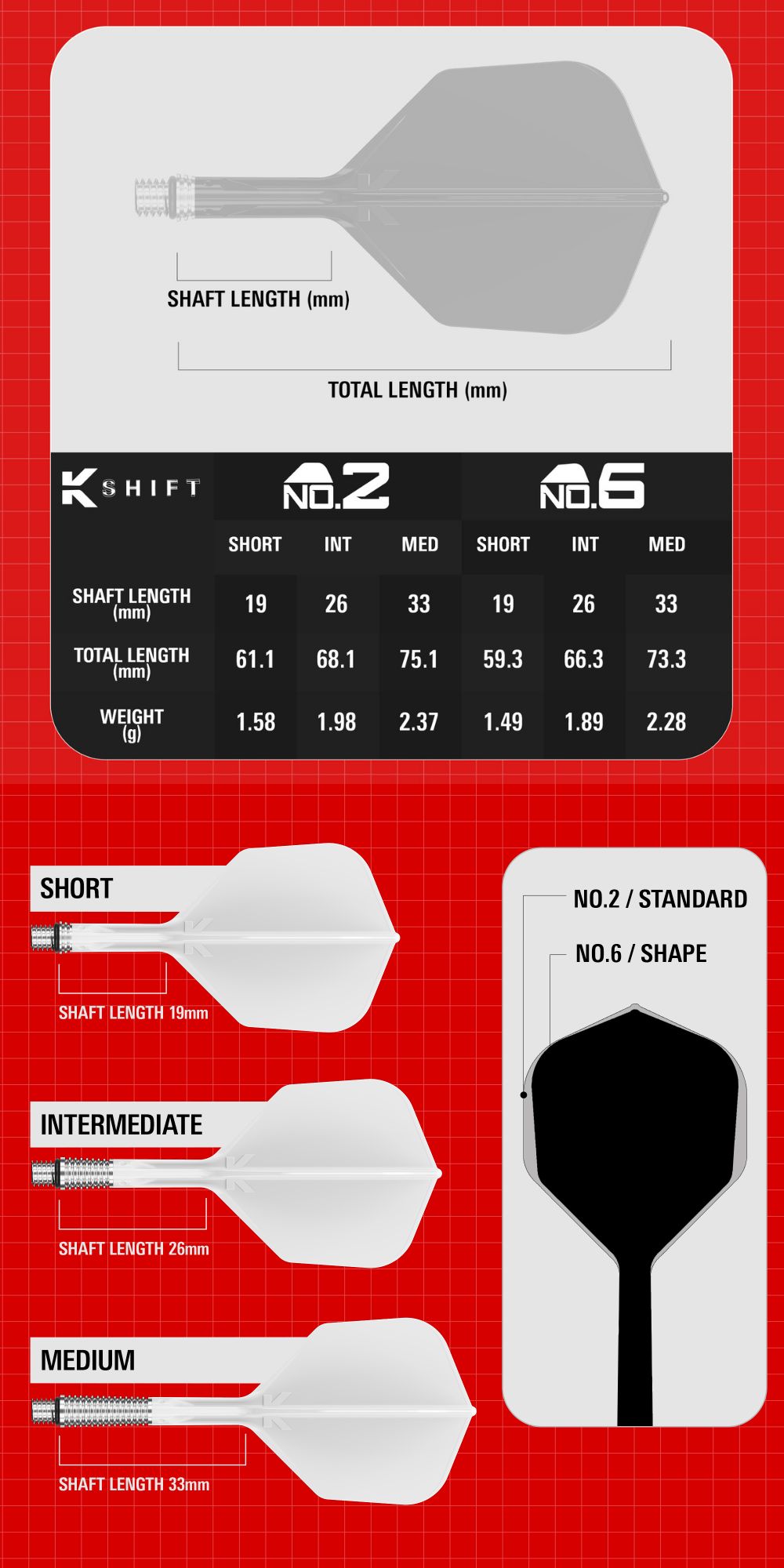 K-SHIFT NO6 SHAPE BLACK