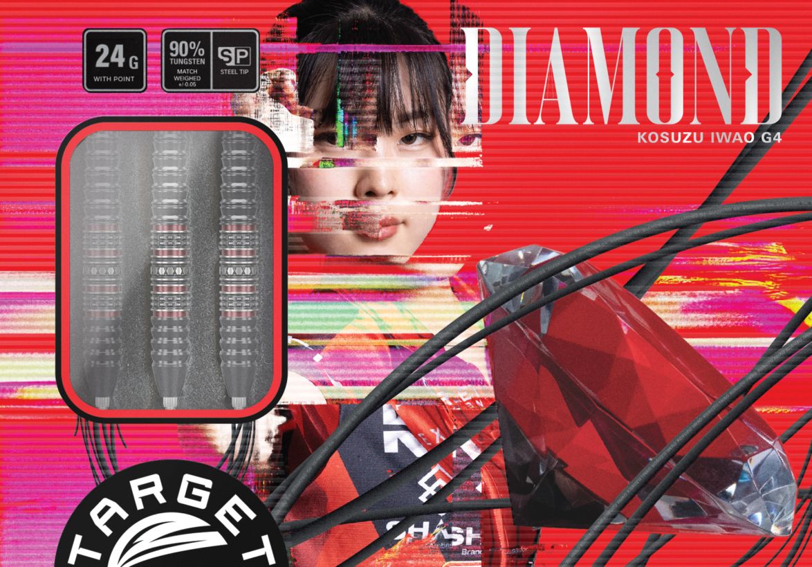 いわお小鈴　PRIME SERIES Diamond バレル PRIME SERIES】DIAMOND G4 24g SWISS POINT