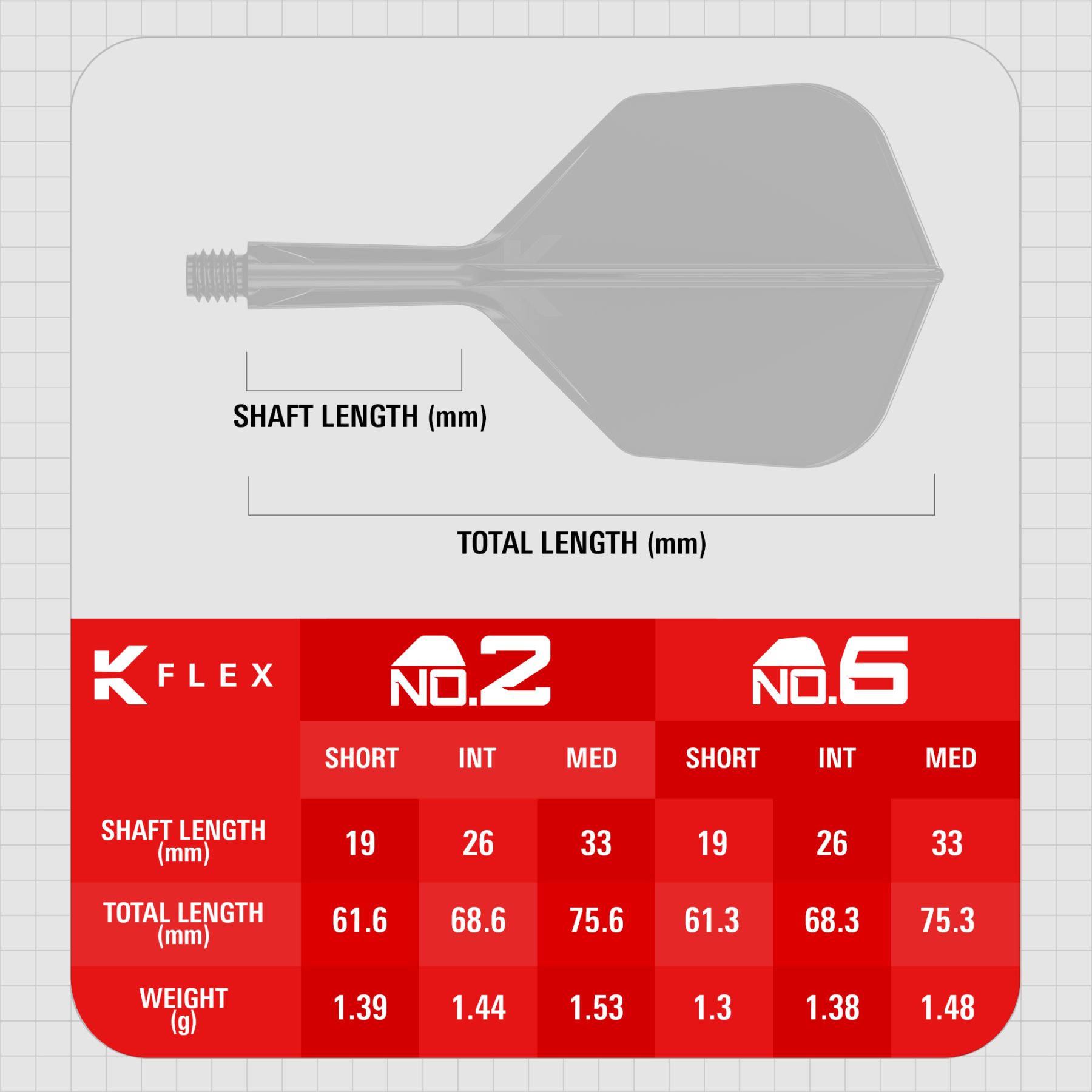 K-FLEX YOU WIN NO6 SHAPE