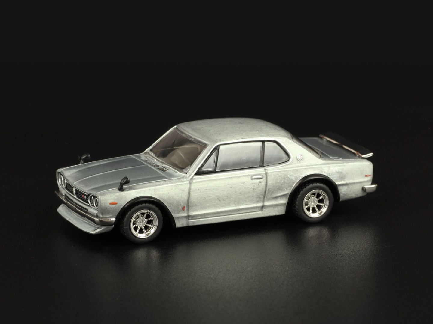 【チェイスカー】Tarmac Works 1/64 Skyline HT 2000GT-R Silver Chrome Special Edition