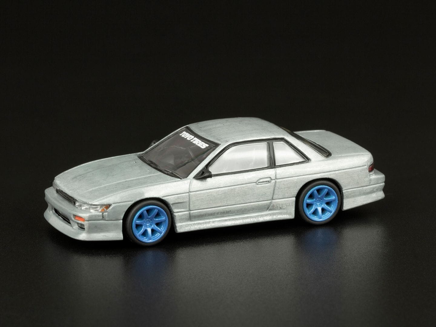 【チェイスカー】Tarmac Works 1/64  VERTEX Nissan Silvia S13 Blue Metallic TOYO TIRES