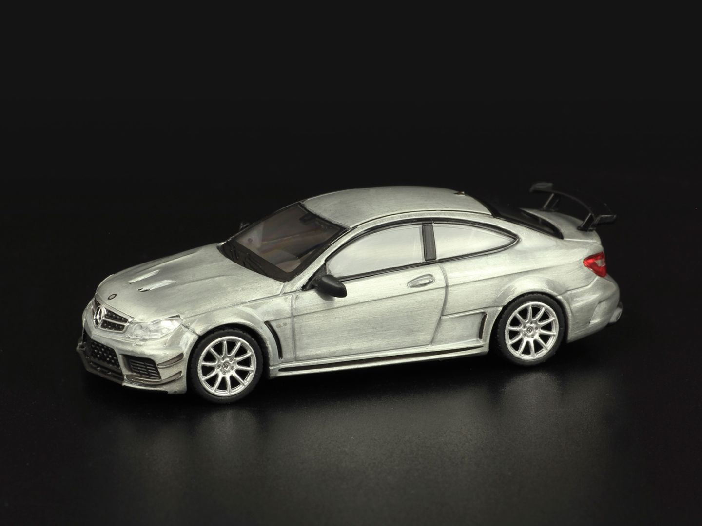 【チェイスカー】Mercedes-Benz C63 AMG Coup?? Black Series Silver Metallic