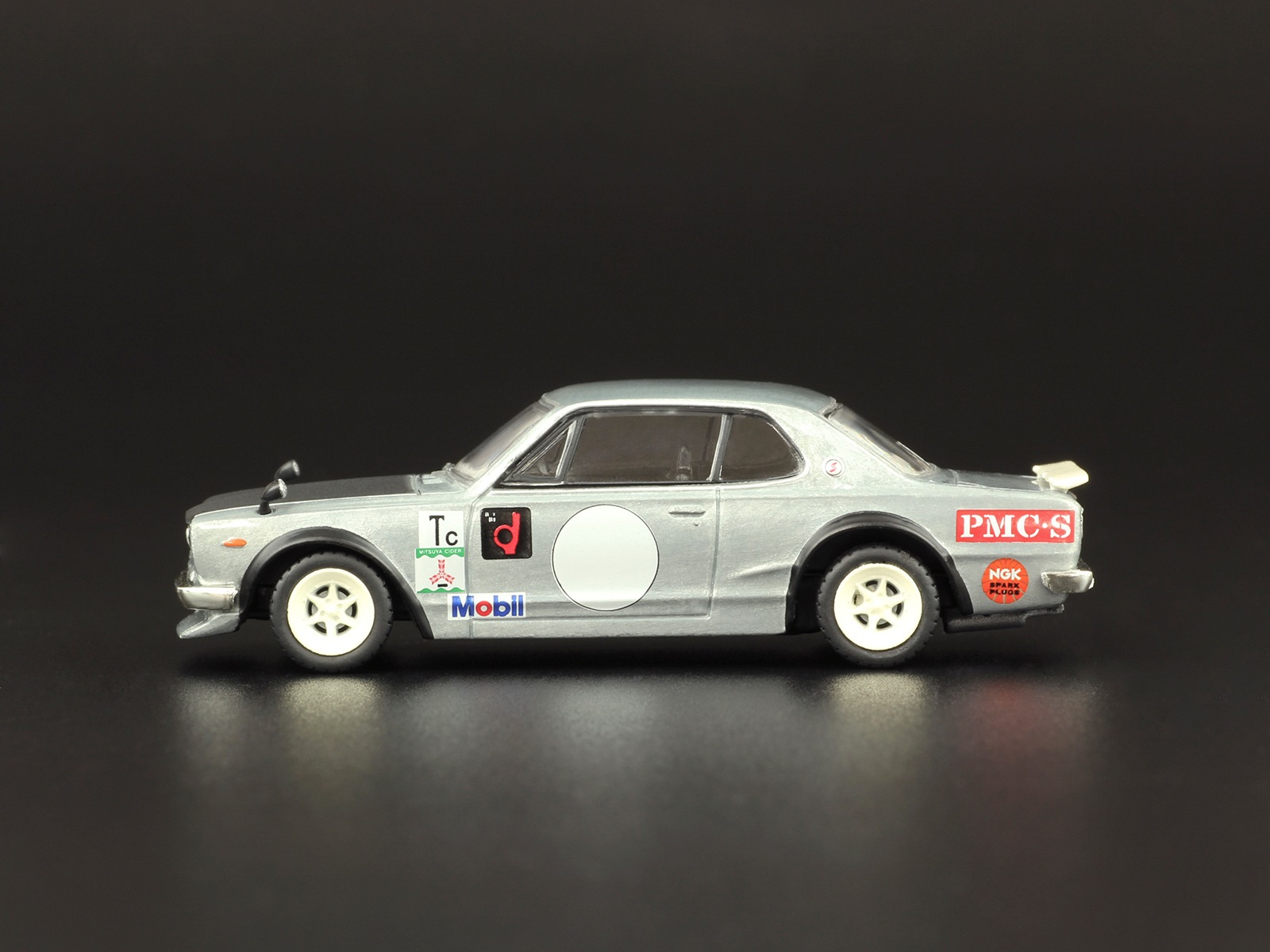 スカイラインGTR ハコスカ2000GTRターマックワークス1/64 チェイス Tarmac Works 1:64 TW Skyline 2000 GTR KPGC10 Black CHASE