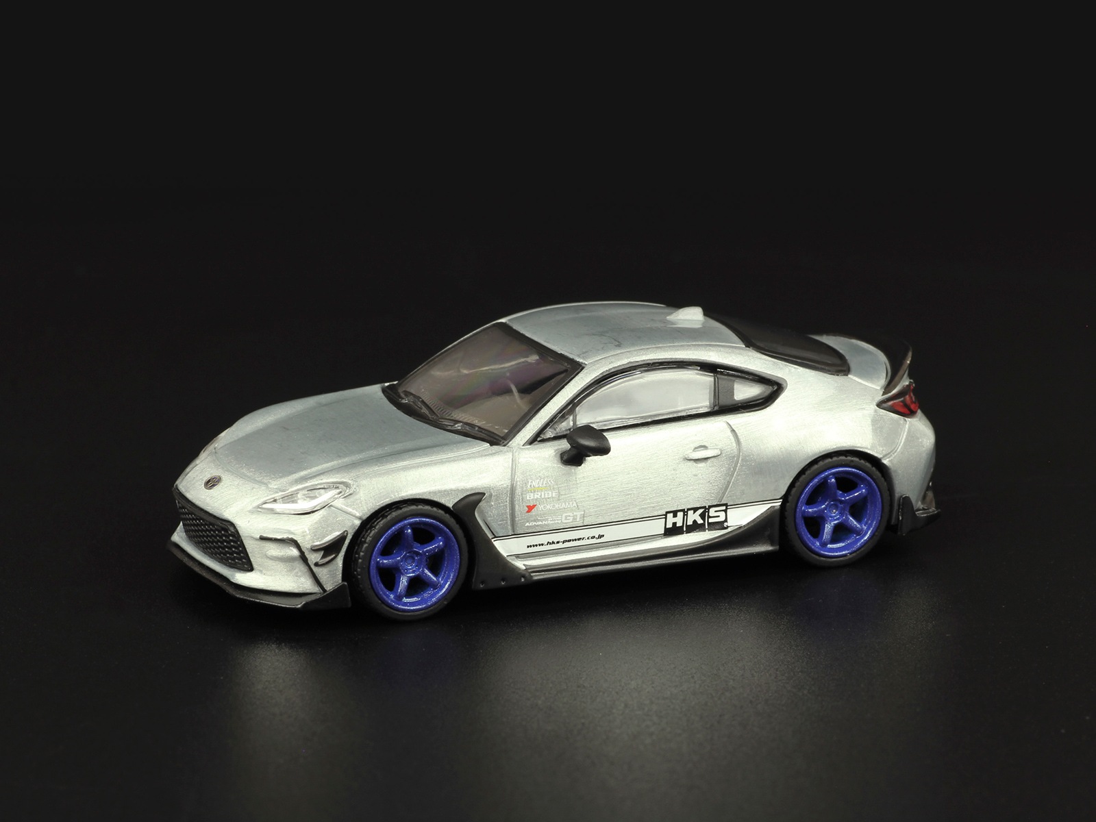 チェイスカー】Tarmac Works 1/64 HKS Toyota GR86 Blue
