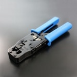 【送料無料 ネコポス便】RJ45(8P8C)・RJ11 RJ12(6P2C 6P4C 6P6C)用 かしめ工具 圧着ペンチ 圧着工具 CBTOOL-2668R|ＬＡＮケーブル用工具|LANアクセサリー