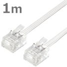 �⥸��顼�����֥� 1M ������ �ƥ�ۥ󥱡��֥� �ƥ�ۥ󥳡��� 6��4�� 6��2�� 6P4C �ե�å� �ۥ磻�� CMJ-F01WH