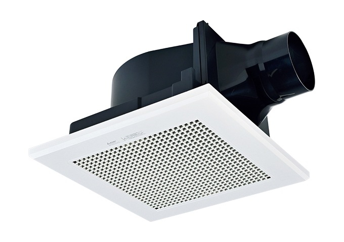 VD-15ZLC14-S 三菱 24時間換気機能付ダクト用換気扇(低騒音形・強-弱速