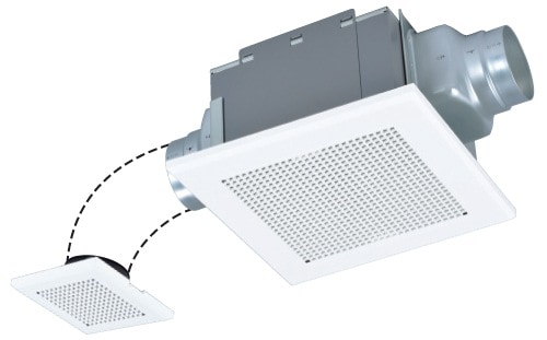 三菱　VD-15ZF4-BL VD-15ZF14-BL 三菱 ダクト用換気扇 BL規格2室用2型(金属製本体)【VD