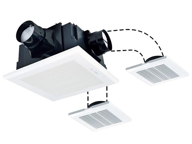 VD-18ZLC14-S】三菱 低騒音タイプ 換気扇 ダクト用ロスナイ VD
