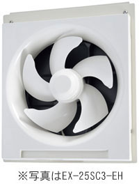 EX-25SC4-EH 三菱 窓枠取付け換気扇 電気式シャッター 羽根径25cm