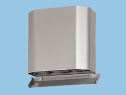 VB-UG100S2 ベンテック ステンレス製 防音用パイプフード(ガラリ