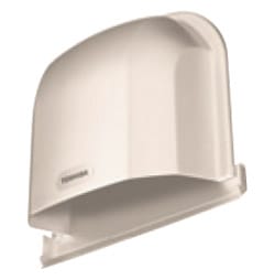 DV-142CLUY(W) 東芝 長形パイプフード(φ100用、ステンレス製)ガラリ付  