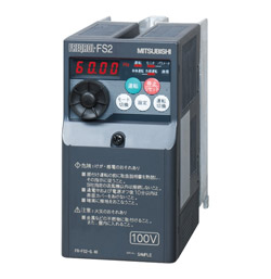 単相インバーター　三菱電機　FREQROL-FS2 FR-FS2-0.4K FR-FS2-0.4K 三菱 ファンインバーター(単相100V、容量0.4kW)【納期9