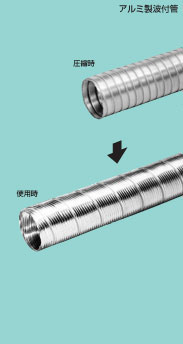 デンカ製「トヨダクト エアーロードAL-N100」4m×6本セットです。 楽天市場】トヨダクト エアーロード 1本 AL-N100 デンカ 最大4m