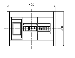 パナ 住宅用分電盤 露出形 BQWB336 BQWB336 パナソニック 住宅分電盤 スッキリパネルコンパクト21 露出形
