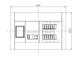 BQW351221 パナソニック 1次送り回路付住宅分電盤(12+2+1 50A) 即配