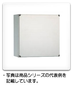 SCF8-33 日東工業 ステンレスSCF形ボックス(鉄製基板付) 塗装なし、フカサ80mm