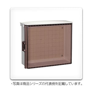 OP20-65CA 日東工業 プラボックス(透明扉・屋根付、ABS樹脂製