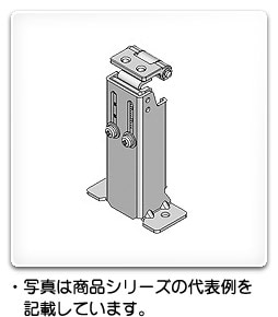 BP25-S99RT-Z 日東工業 保護板支持金具(スライド式・蝶番タイプ) 99～144mm、1個入
