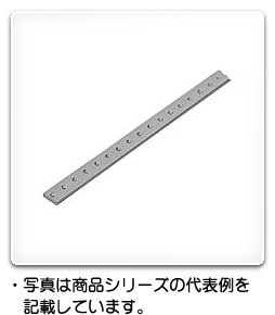 BP46-6AN 日東工業 アースバー M6タップ付、幅18mm・高さ4mm・長さ1m、1本入