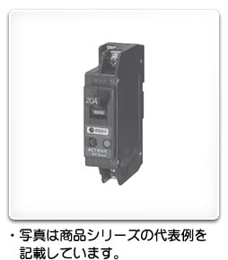 NX52GA 2P 30A F30 日東工業 漏電表示付スリムサーキットブレーカ フレームAF50、極数・素子数2P2E、定格電流30A