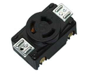 3220-P アメリカン電機 パネル用コンセント 引掛形(20A、3P、250V