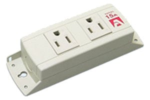 KU1090 アメリカン電機 マルチユースOAタップ 平刃形×2（コードなし
