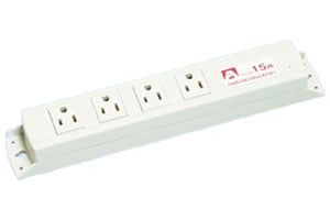 KU1030 アメリカン電機 マルチユースOAタップ 平刃形×4（コードなし