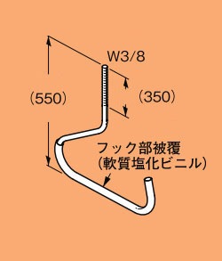 S-SKL920-55 ネグロス サキラック ケーブル支持金具(ステンレス鋼、黄色、10個入)