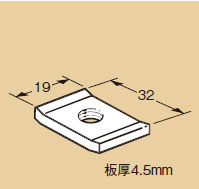 Z-DH8N ネグロス 特殊ナット(溶融亜鉛めっき仕上げ、20個入) 即配