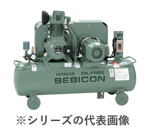 【メーカー直送】【車上渡し】7.5OU-8.5GP5 日立産機 ベビコン コンプレッサー 7.5kW 自動アンローダー式 無給油式 50Hz