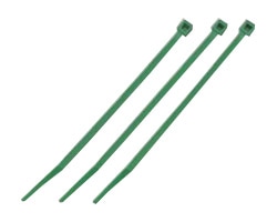 MCT-250GN マーベル ケーブルタイ カラータイプ[グリーン](幅3.6mm、最大結束径φ74mm、100本入)