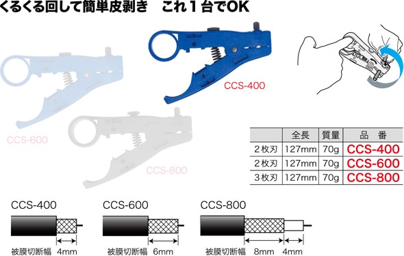 ジョカリ スタンダードバージョン セキュラ ケーブルストリッピングナイフ 全標準丸ケーブル用 No.28H 長さ17cm 幅2.9c Jokari ワイヤーストリッパー JOKARI 電気部品その他関連用品 【通販モノタロウ】 