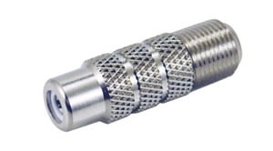 LRCA-JFJ ジェフコム RCA型変換アダプター(RCAジャック⇔Fジャック)