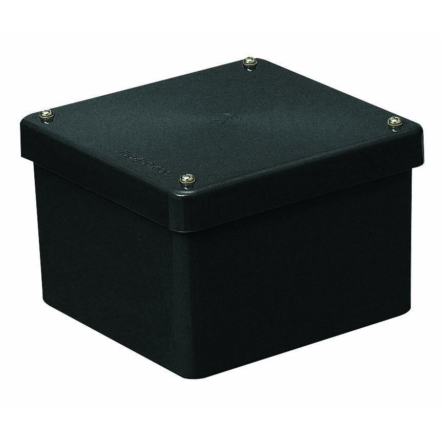 PVP-1510BK 未来工業 防水プールボックス(カブセ蓋)(正方形・ノック無