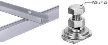 UK-1B 未来工業 インテリアダクト止め金具(Uアングル用)