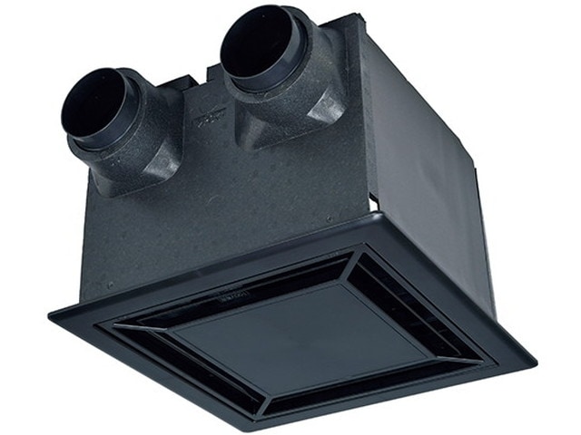 VL-250ZSD3-B 三菱 ダクト用ロスナイ 電気式シャッター ブラック