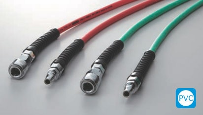 プラス・テク （PLAS・TECH） TA-12.5×8.5 テクノエール レッド 金具付 30m プラス・テク （PLAS・TECH） TA-12.5×8.5 テクノエール イエロー 金具