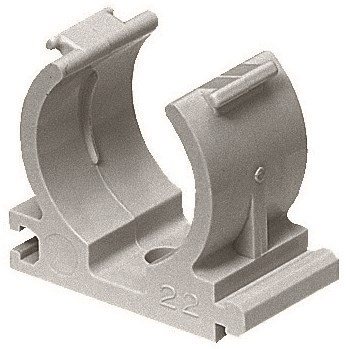 LSY-25H 未来工業 連結サドル PF単層波付管22用 グレー色 20個入