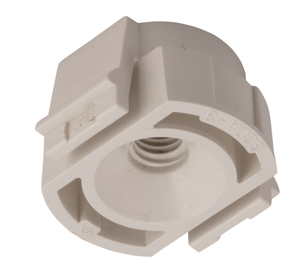 GGDA-3 未来工業 一点どめ台座用 吊りボルトアタッチメント W3/8用 10