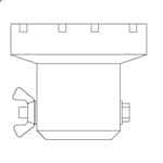 BVT9103 パナソニック 感知器（小型タイプ）着脱用ヘッド