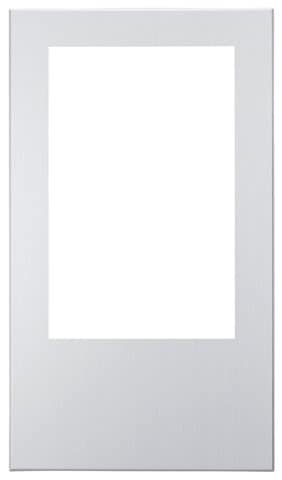 VMW-2035P-NKY-S アイホン 集合玄関機用パネル キー穴なし シルバー