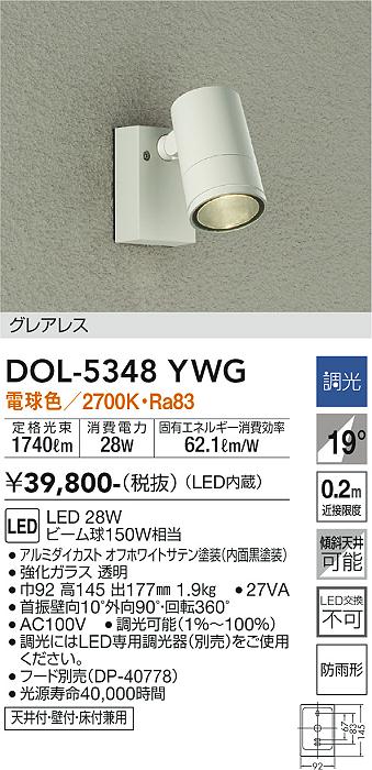 LSEW6009BLE1 パナソニック 屋外用LEDスポットライト 集光 電球色